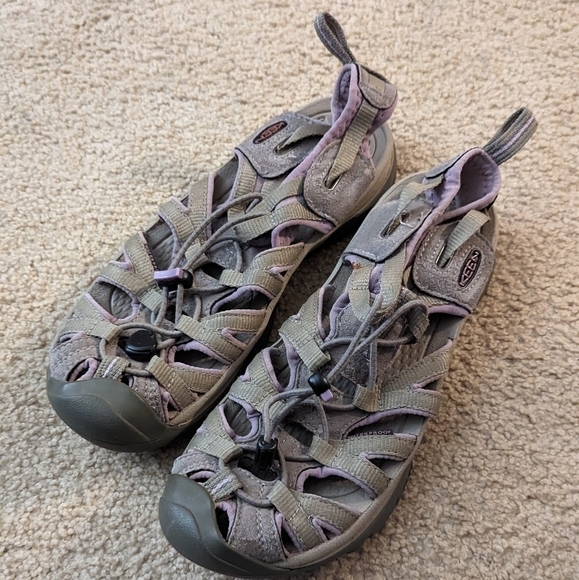 Keen Whisper Outdoor Sport Sandal Size US 7.5 Purple Waterproof Strappy - Picture 1 of 11